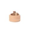 Unique Wooden Diffuser Eco-Friendly 3 Color Wood Art Fireless Aromatherapy Round Wooden Aromatherapy Home Decoration