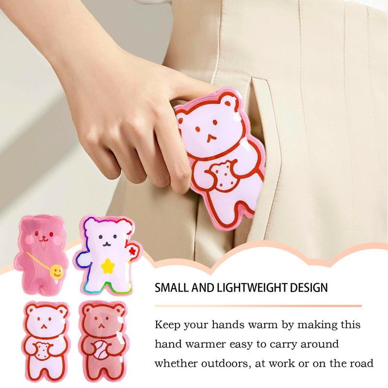 Cartoon Handwärmer Taschenwärmer Selbsterhitzend Snap Klick Wiederverwendbare Wärmepads Winter Handwärmer Für Zuhause Reise Outdoor