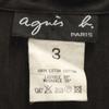 agnes b. made in Japan Long sleeve Cotton shirt 3 black blouse Women Used