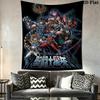 Saint Seiya Knights Zodiac Tapestry Fashion Print Background Cloth Soft Background Wall Hanging Cloth Atmospheric Background Cloth