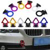 Auto Styling Anhängerhaken Aufkleber Dekoration Auto Auto Hinten Vorne Anhänger Simulationsringe Abschlepphaken ABS