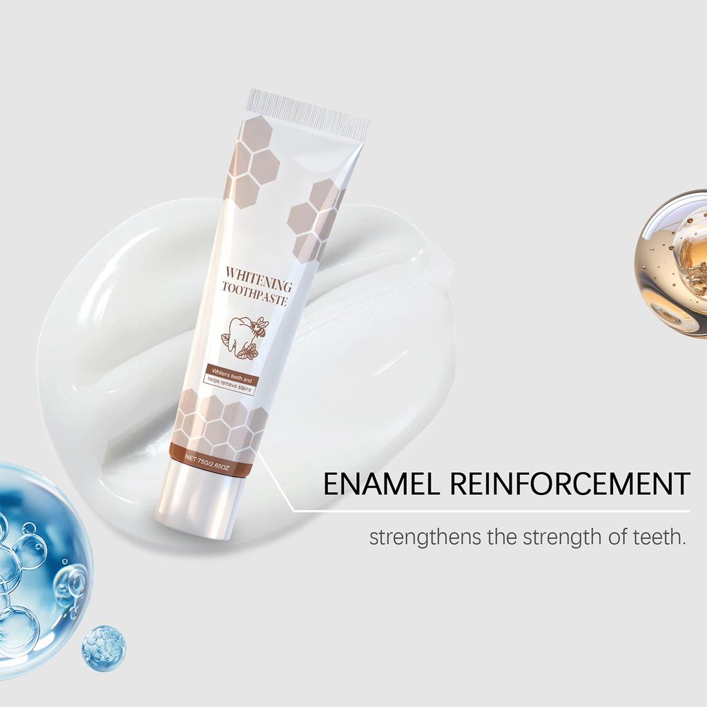 Peppermint Refreshing Toothpaste Freshens Breath, Protects Gums And Solidifies Glaze. Daily Cleaning Oral Care Toothpaste Reduces Tooth Decay.