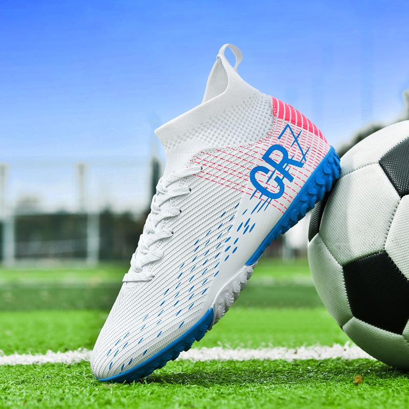 Popular Football Shoes Men'S Long Nails Broken Nails Professional Training Shoes Women'S Youth Competition Wear-Resistant Sports Shoes