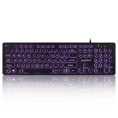 Perixx Backlit USB Large Printed Key English Layout Guaranteed PERIBOARD-317 Keyboard, Wired, Backlit, Connection, Easy-to-read Tops, [regular