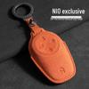 Ochronne zamszowe etui na brelok NIO dla ES6, ES8, EC6, ES7, ET7, ET5 - Trójkolorowe zapięcie