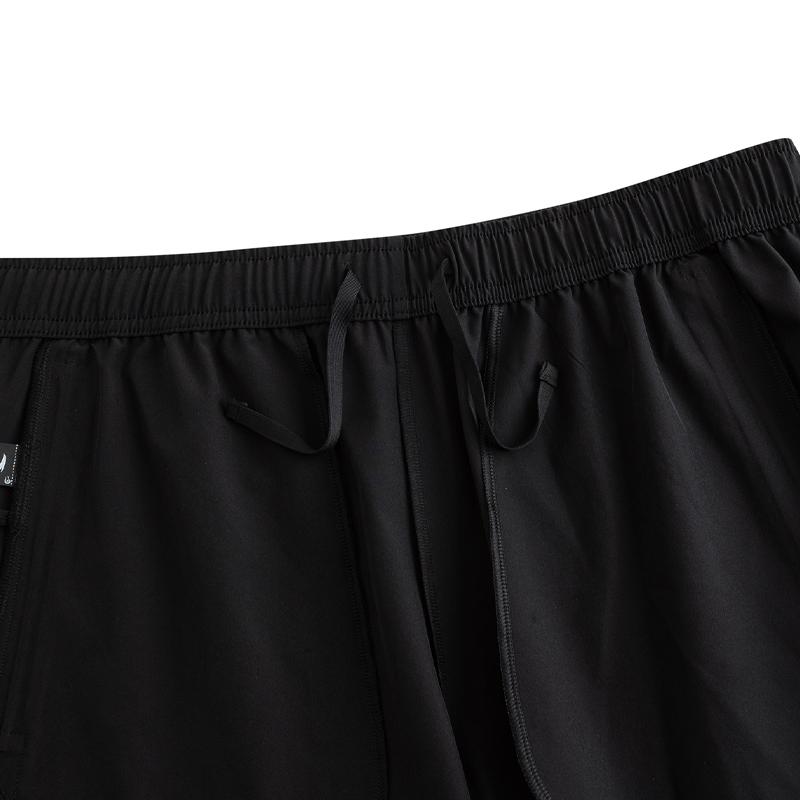 Anta Woven Summer Casual Shorts Men Shorts Basic-Black 952625506-2