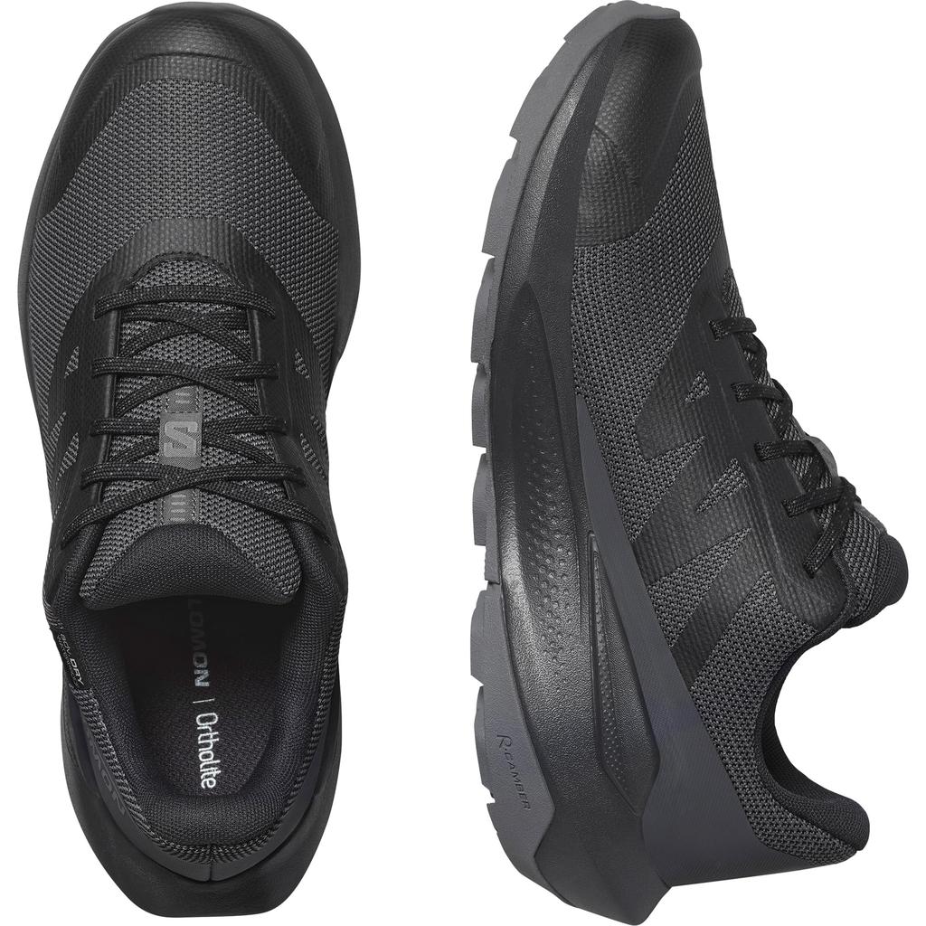 Salomon ELIXIR TOUR WP Hiking and Trekking Size cm Women's Shoes, L47577000, Black/Asphalt/Castlerock, 24.0