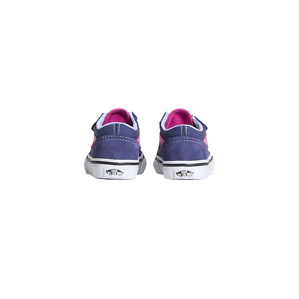 Vans Old Skool V Fashionable Versatile Trendy Comfortable Toddler Shoes Baby Shoes Purple VN000CTGDTW