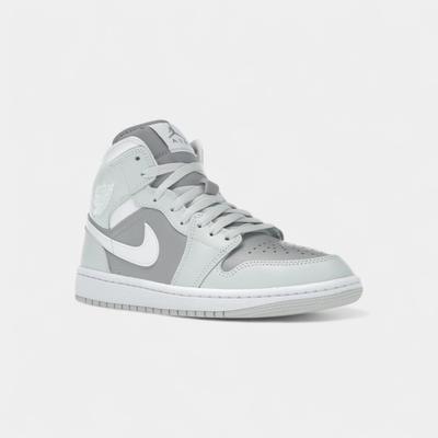 Jordan 1 Mid Photon Dust Atmosphere Grey (Women's)
