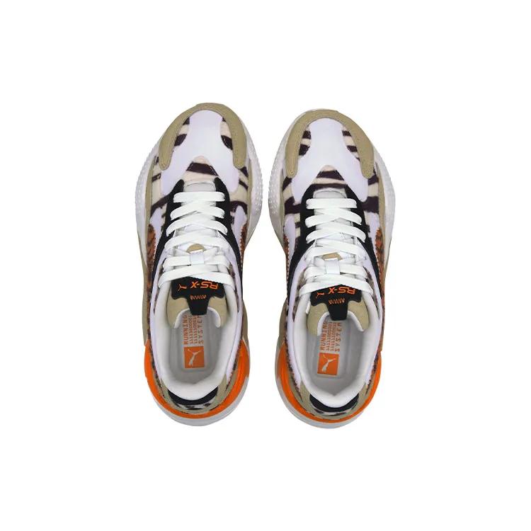 Puma Womens RS-X3 'Wildcats - Phale Khaki White' (women's sizes) Pale Khaki / White Casual Shoes 373953 01
