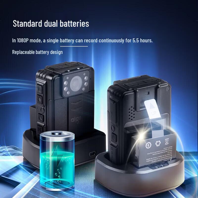 aigo T5P 4K Portable Body Camera with Night Vision