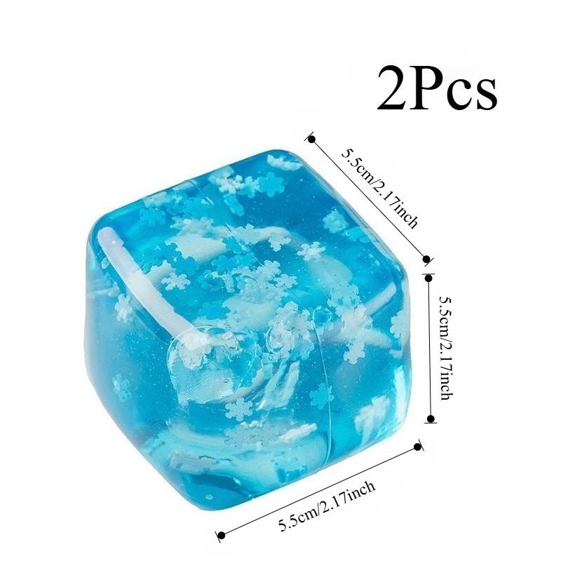 Snowflake Squishy Sensory Toy Soft Slow Rising Stress Relief Squeeze Toys For Kids Adults Kawaii Christmas Gift Party Favors
