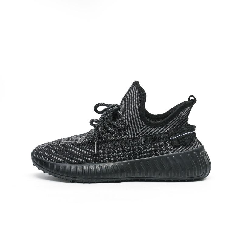 Men's new men's shoes breathable fly-woven sports shoes men's trend student couple versatile casual shoes women