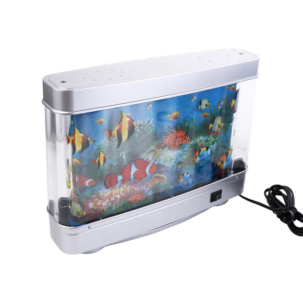 Waterproof Artificial Fish Tank Lamp Aquarium Decorative Night Light  Birthday Gift