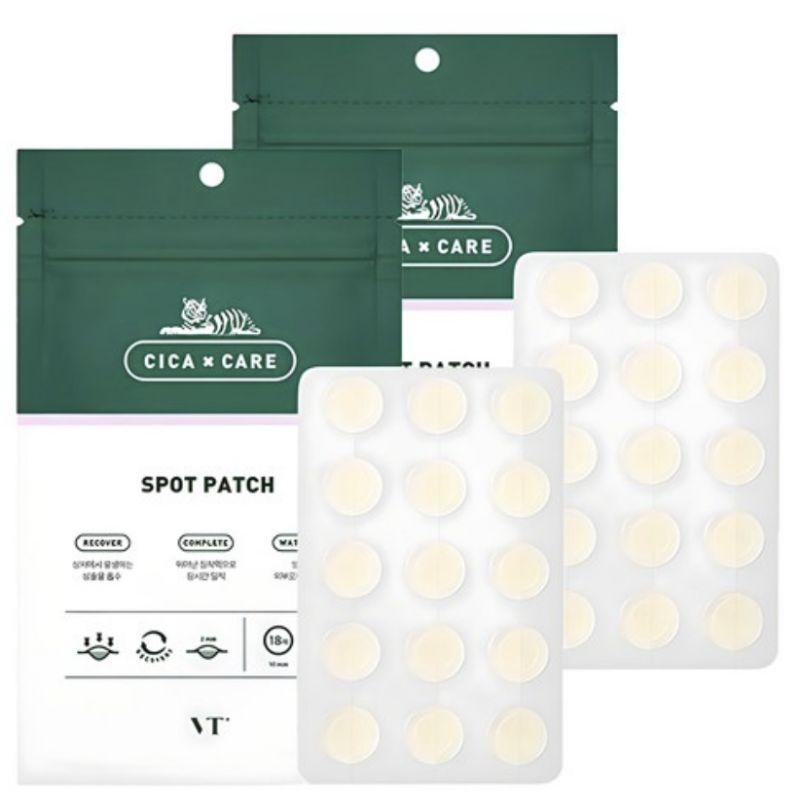 VT Cosmetics CICA Spot Patch 48 Patches | Hydrocolloid Acne Blemish Patch 2pcs