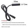 Glass Cylinder 12x50mm 200mW 650nm Line Positioning Laser Light