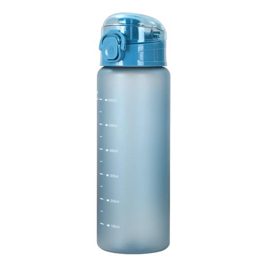780ml Sports Water Bottle with Scale Leakproof Fitness Water Container Portable Drinking Bottle for Gym Office Travel