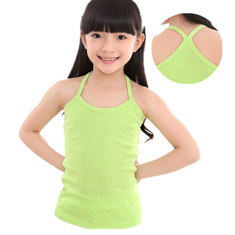 Kids' Cotton Camisole Tank Top for Boys & Girls - Lightweight, Summer Base Layer