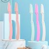 1/3pcs Safe Folding Ladies Face Shaver Eyebrow Trimmer Blade Anti-Scratch Razor Makeup Tools Eyebrow Trimmer Face Razor for Women