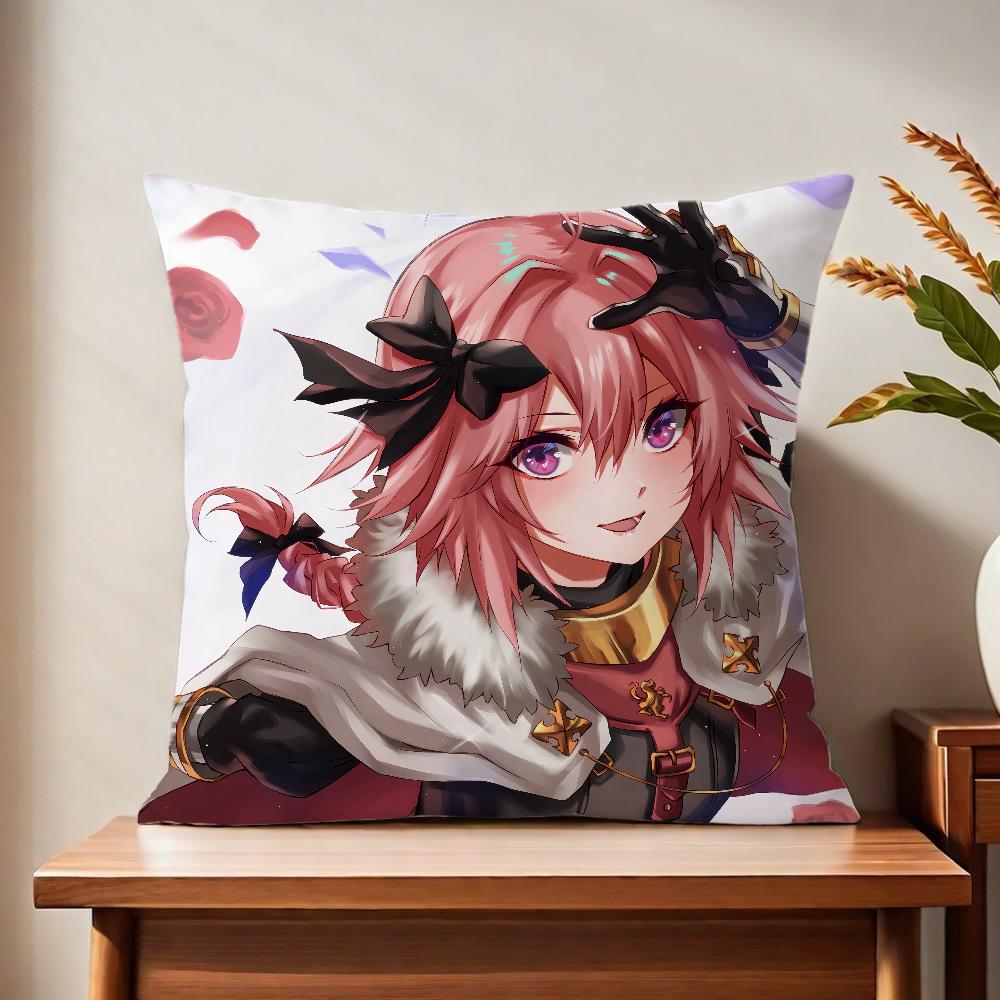 

Aastolfoo anime cute cushion cover For Pillow Printing Sofa Decoration Home Car Room Coffee Shop Office Nordic Simplicity 30x30 cm