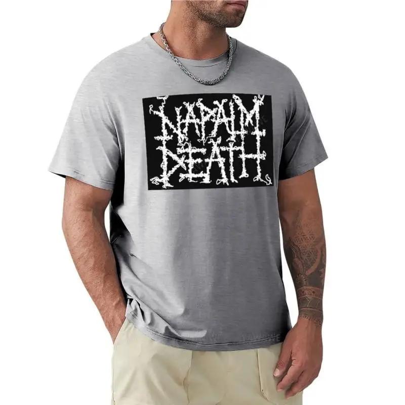 Napalm Death T-Shirt Crew Neck T-shirt Tee Shirt Graphic T Shirt Heavyweight T Shirts for Men