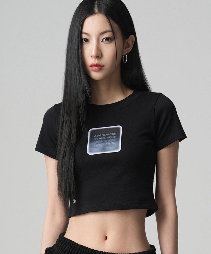 AVANDRESS 1988 Ripply Crop T-Shirt - 3Col