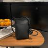 Women's Faux Leather Mini Square Bag 2026 Korean Style Solid Color Magnetic Closure Crossbody Phone Purse