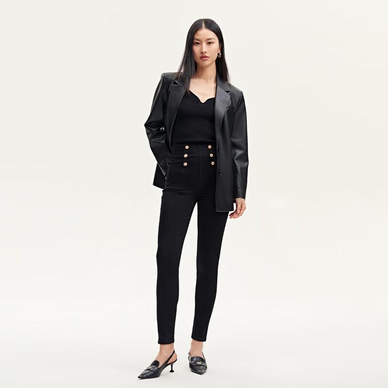 

VEROMODA Women s High-Waist Slim-Fit Ankle Jeans XS