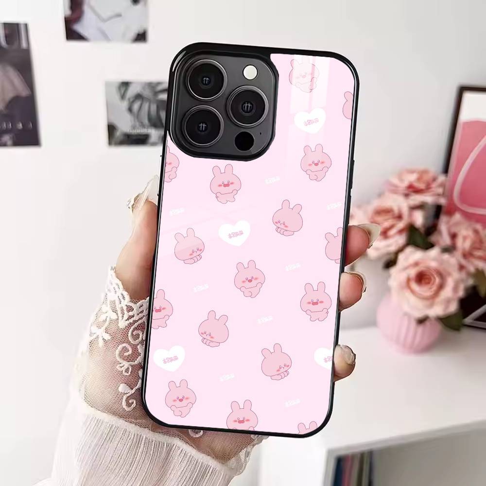 CUTE A-Asamimichan  Phone Case For iPhone 17,16,15,14,13,12,Plus,Pro,Max for Magsafe Magnetic Wireless Charging