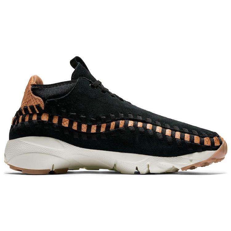 Nike Air Footscape Woven Chukka PRM 'Black' Men's 446337-002