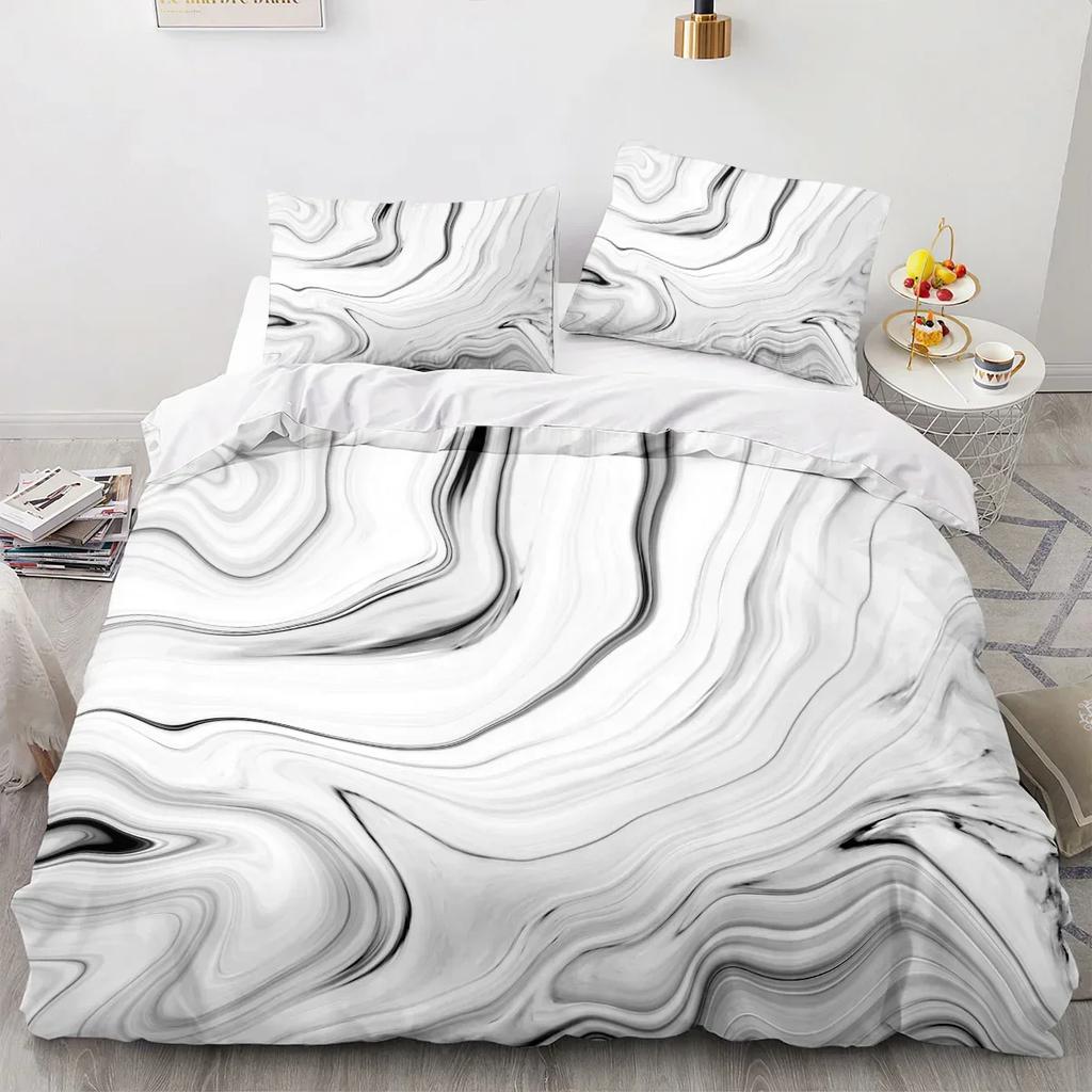 Texturerat 3D Stort Bekvämt Påslakan Örngott Sängkläder Set Barn Sovrum Dekoration Hemtextil
