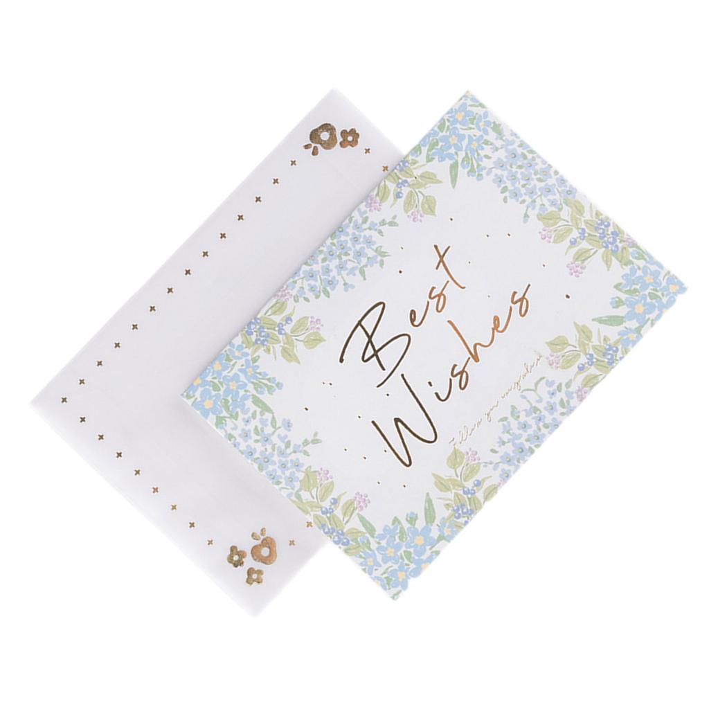 Elegant Wedding Money Gift Card Versatile Money Gift Card Flower Themed Greeting Card for Parties Celebrations