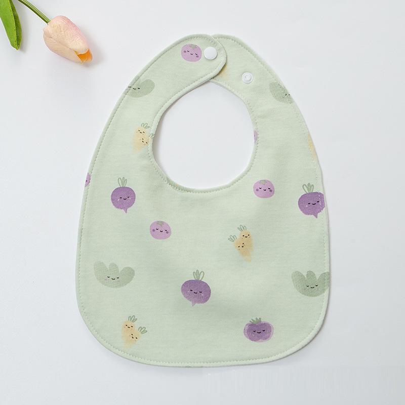 Thick Waterproof Baby Bib - Pure Cotton, Enlarged & Widened for Boys and Girls