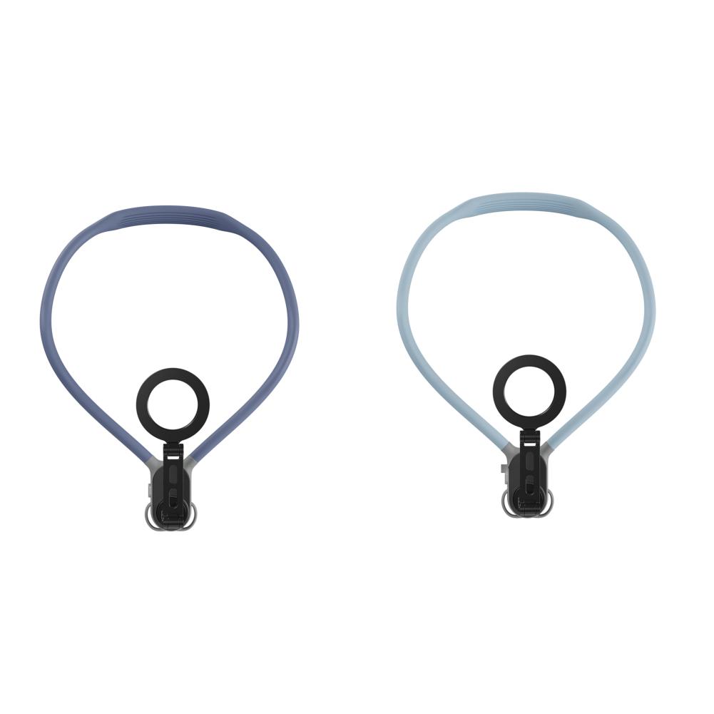 

#L Магнитное крепление на шею Силиконовое крепление для телефона POV Vlog для телефонов (Темно-синий