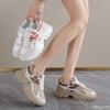 New autumn versatile women's shoes thick sole increased height ultra light durable breathable sports mesh shoes for women