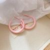 Trendige Große Runde Creolen für Damen Europäischer Übertriebener Party-Schmuck Retro Statement Geometrie Kreis Hängende Schlaufenohrringe