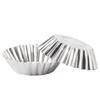 10 Pcs Reusable Nonstick Aluminum Alloy Egg Tart Mold Kitchen Baking Accessories Cookie Pudding Mould Mooncake Mold Pastry Tools