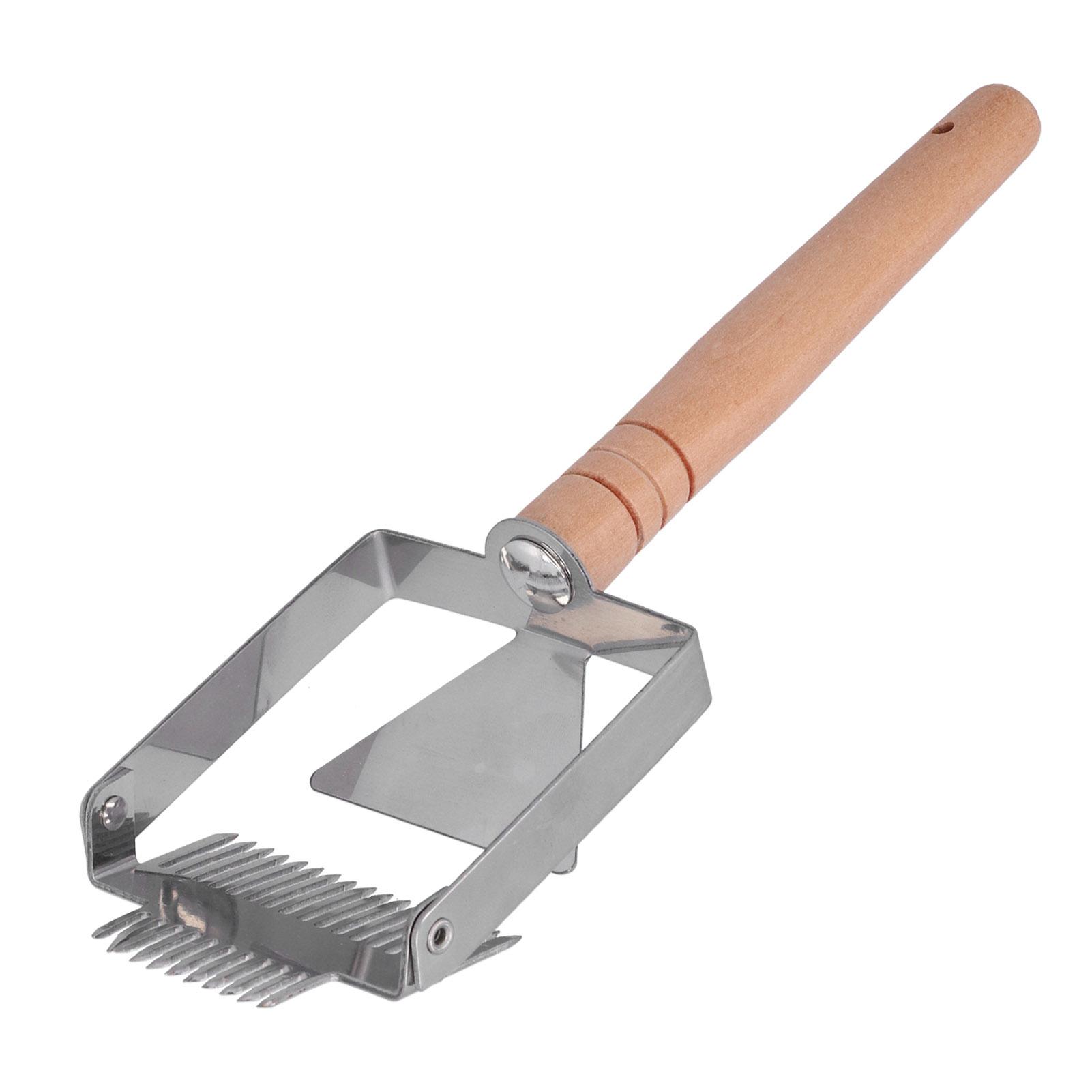 Konnwei Uncapping Fork Double Head Honey Cutting Fork Scraper Beehive Tool Beekeeping Tools