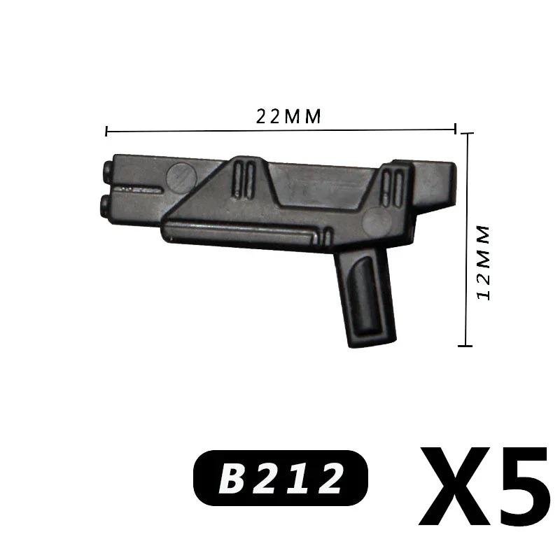 Vojenské stavební kostky Hvězdný film Vojenské figurky Války Zbraně Zbraně Vybavení Příslušenství Pláště Sekery Helmy Brnění Mini kostka