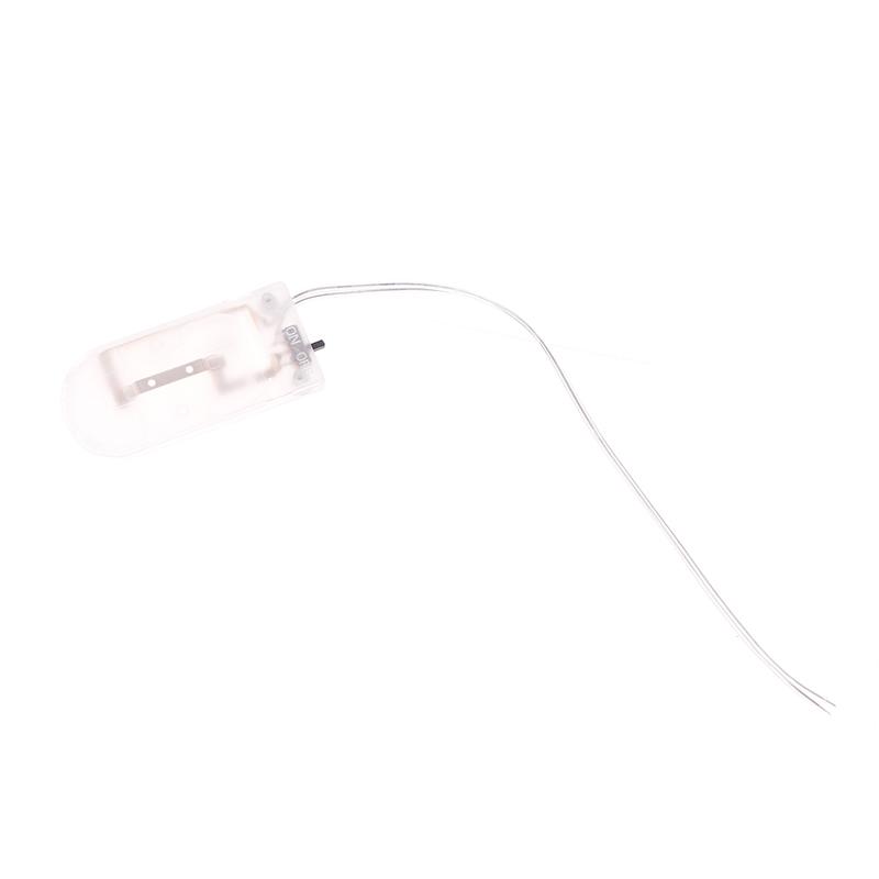 10Pcs For Cr2032 Button Coin Cell Battery Holder Case Cover With On-Off Switch+10/15Cm Leads Wire Battery Box Dual Slots