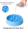 Dog Slow Manneger Bowl Anti Aller Pet Rente Feeding Food Durable Dishes Preventing Choking Healthy Design Healthy Bowl Design | Dog Food