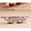 4 Pcs/lot Stainless Steel Door Window Silent Nylon Pulley Slot Wheel Sliding Door Fittings Glass Door Sliding Rollers
