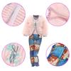 Barwawa 30cm Doll Clothes, 1/6 Scale Doll Dresses, 26 Sets = 3 Outfits + 8 Dresses + 3 Coats + 1 Pants + 1 Shaggy Coat + 10 Pairs of Shoes, Suitable f