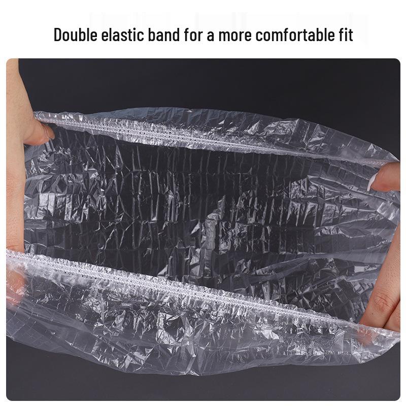 Bonnet de bain jetable imperméable épaissi pour hommes et femmes, emballé individuellement pour hôtels et auberges