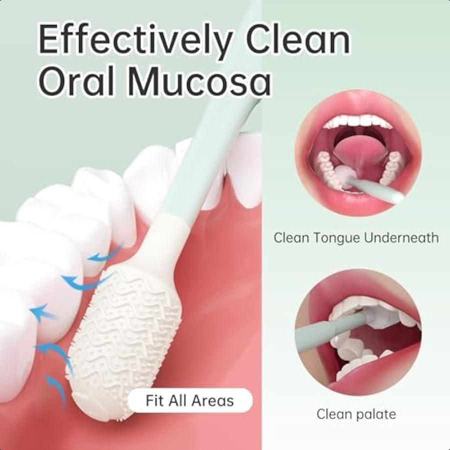 

Силиконовый очиститель для полости рта с воздушной подушкой, массажер для ухода за слизистой оболочкой, 1 шт. United States