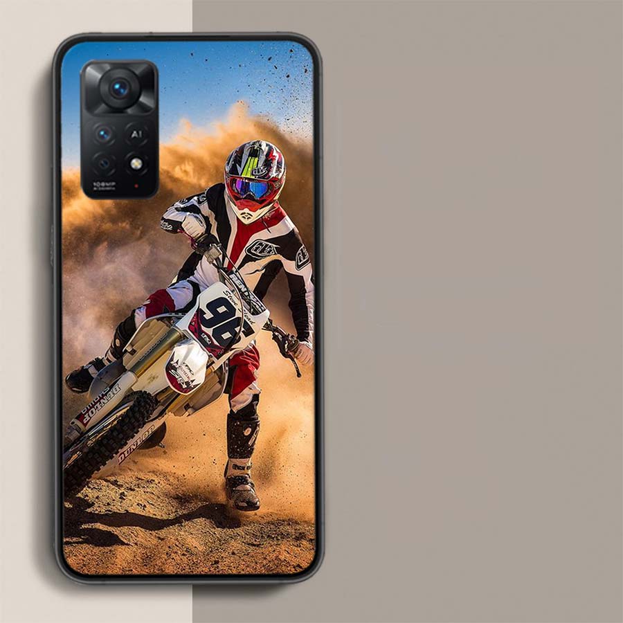 Moto Cross Motorcycle Sports Phone Case For Redmi Note 14+ 13 Pro Plus 14C 13C 12C 12 10A 10C 10 9 8 9A 9C 9T 8A 7 Pro Xiaomi Ca
