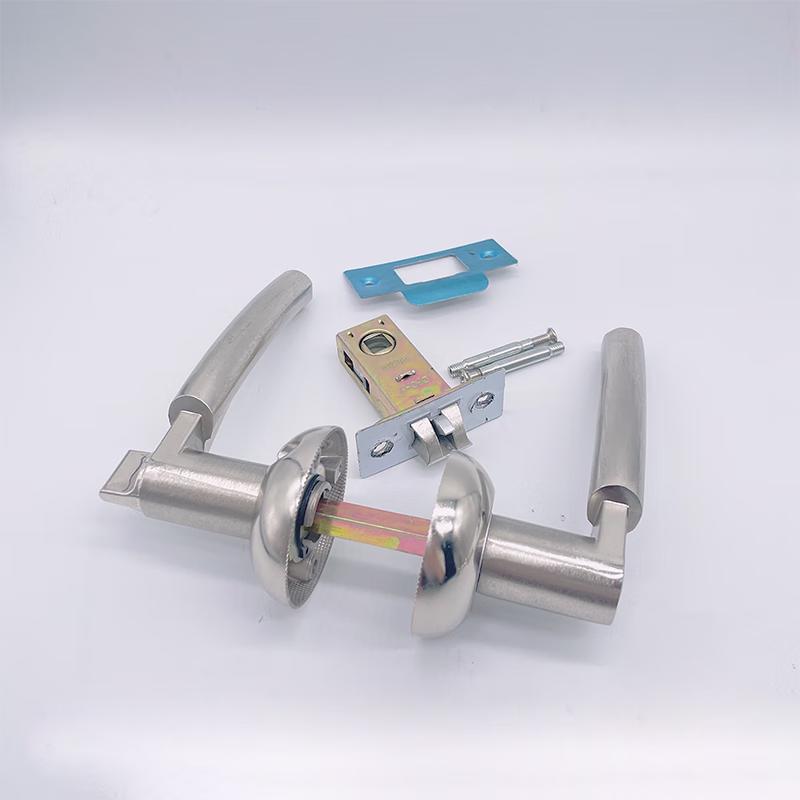 Laiyu Aluminum Alloy Keyless Bathroom Door Lock