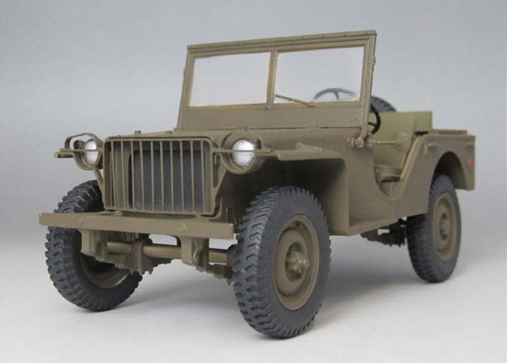 Asuka Model American Bantam Reconnaissance Vehicle BRC Plastic Model 1/24 24-005