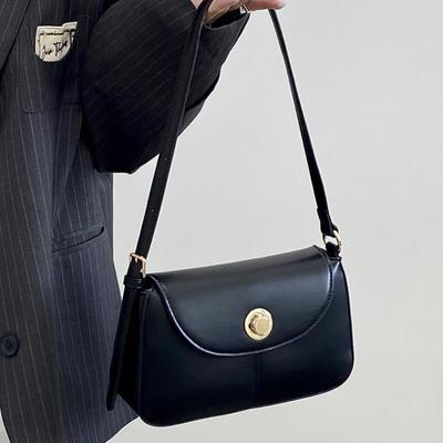 Sac à bandoulière rétro pour femme, design de niche, printemps-été, Hundred Lock, sous les bras, simple épaule