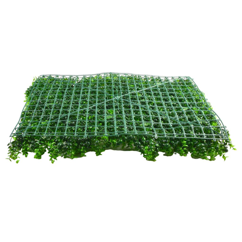 Plants Mat Artificial Turf Foliage Garden Grass Greenery Fence Green Plastic Wall-Hedge Wedding 40*60cm Useful